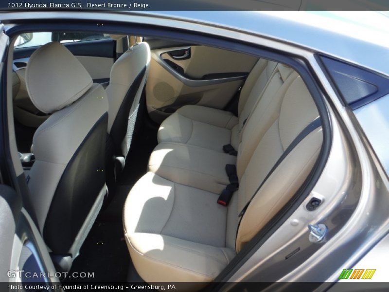 Desert Bronze / Beige 2012 Hyundai Elantra GLS