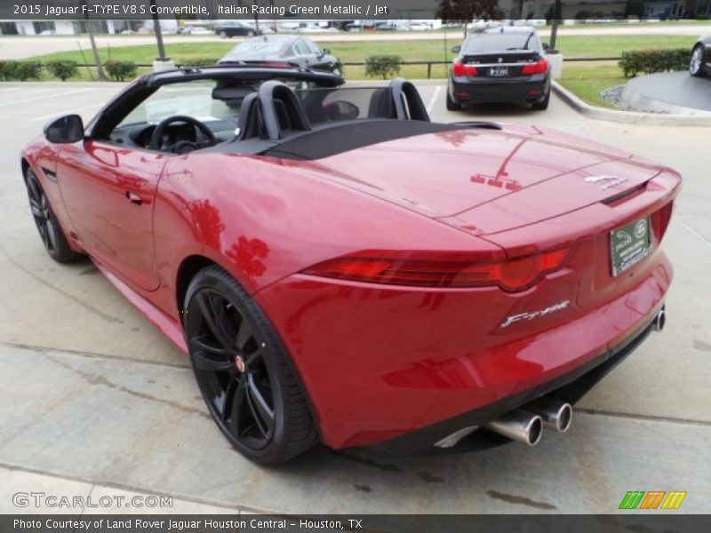 Italian Racing Green Metallic / Jet 2015 Jaguar F-TYPE V8 S Convertible