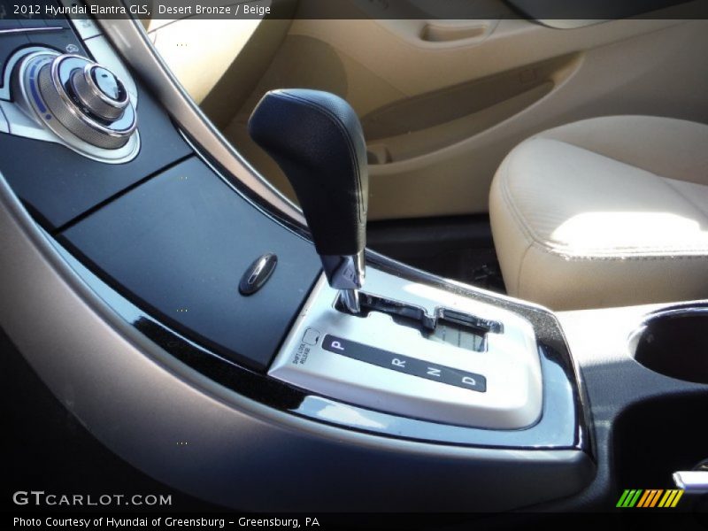 Desert Bronze / Beige 2012 Hyundai Elantra GLS