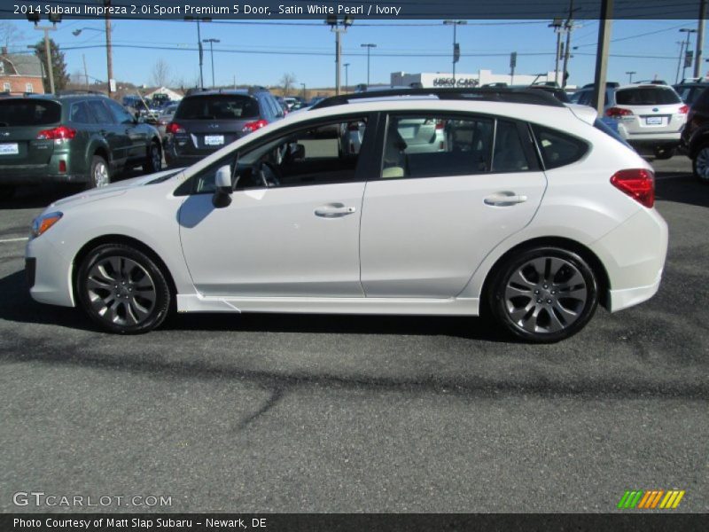  2014 Impreza 2.0i Sport Premium 5 Door Satin White Pearl