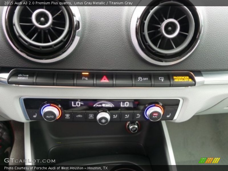 Lotus Gray Metallic / Titanium Gray 2015 Audi A3 2.0 Premium Plus quattro