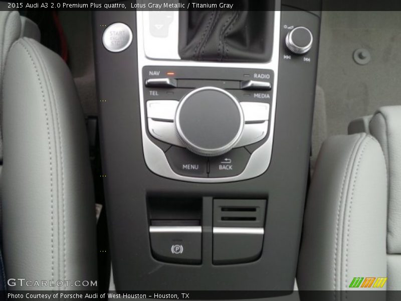 Lotus Gray Metallic / Titanium Gray 2015 Audi A3 2.0 Premium Plus quattro