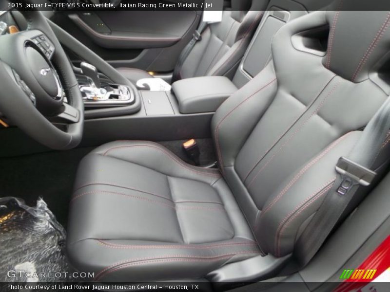 Front Seat of 2015 F-TYPE V8 S Convertible