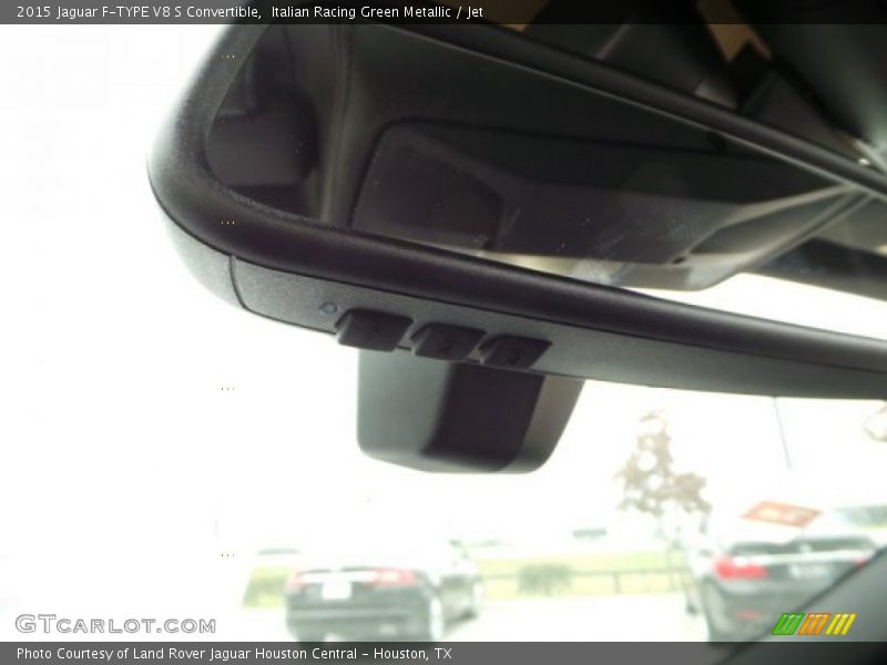 Italian Racing Green Metallic / Jet 2015 Jaguar F-TYPE V8 S Convertible