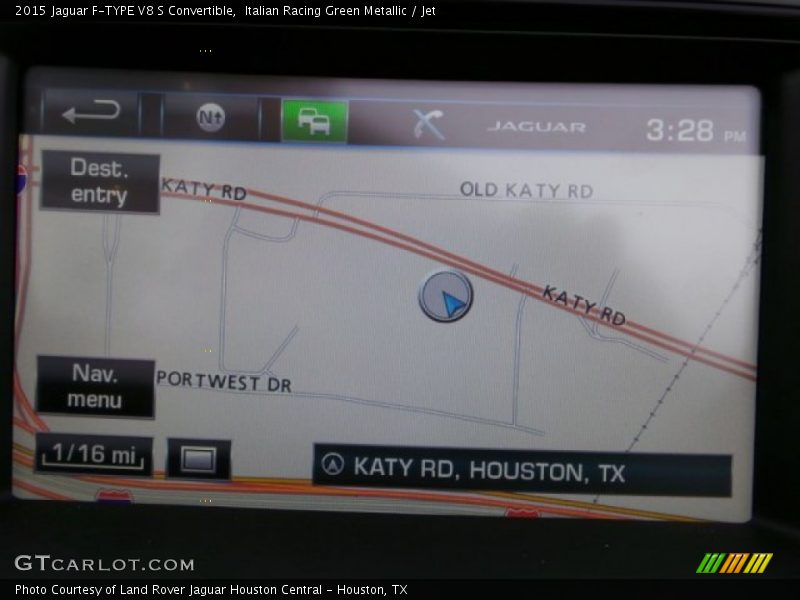 Italian Racing Green Metallic / Jet 2015 Jaguar F-TYPE V8 S Convertible