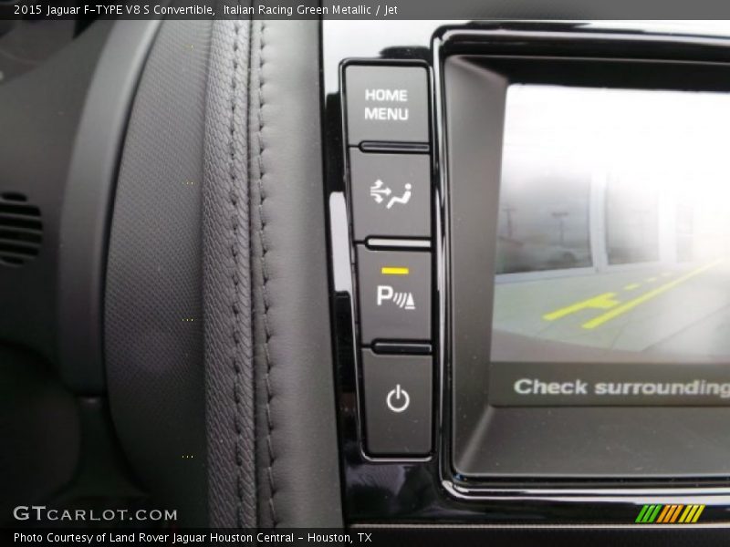 Controls of 2015 F-TYPE V8 S Convertible