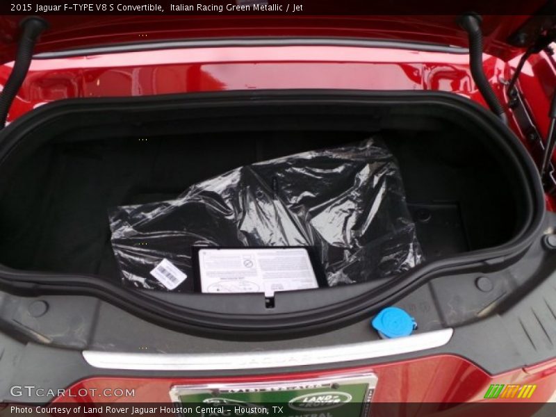 Italian Racing Green Metallic / Jet 2015 Jaguar F-TYPE V8 S Convertible