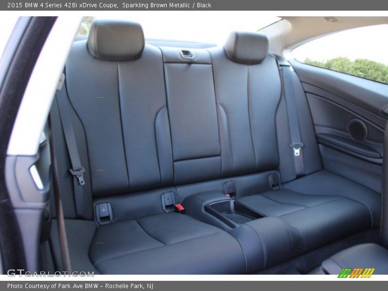 Sparkling Brown Metallic / Black 2015 BMW 4 Series 428i xDrive Coupe