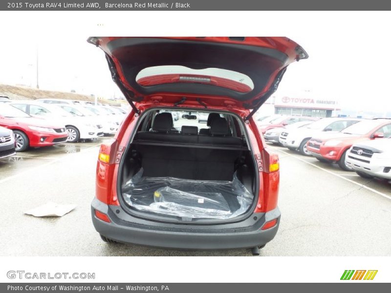 Barcelona Red Metallic / Black 2015 Toyota RAV4 Limited AWD