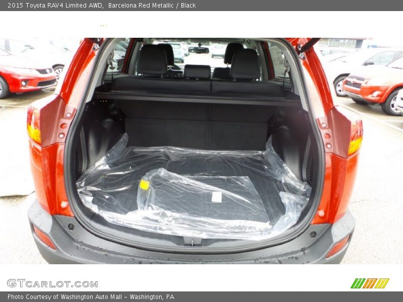 Barcelona Red Metallic / Black 2015 Toyota RAV4 Limited AWD