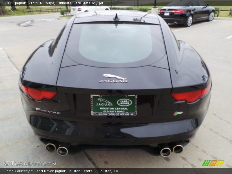 Ultimate Black Metallic / Jet 2015 Jaguar F-TYPE R Coupe