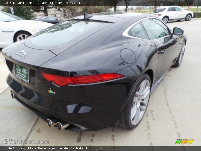Ultimate Black Metallic / Jet 2015 Jaguar F-TYPE R Coupe