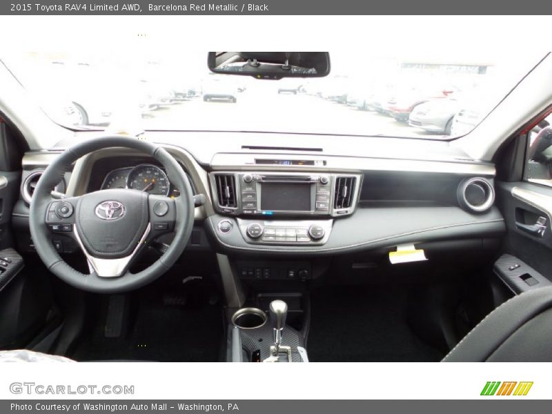Barcelona Red Metallic / Black 2015 Toyota RAV4 Limited AWD