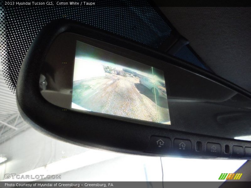 Cotton White / Taupe 2013 Hyundai Tucson GLS