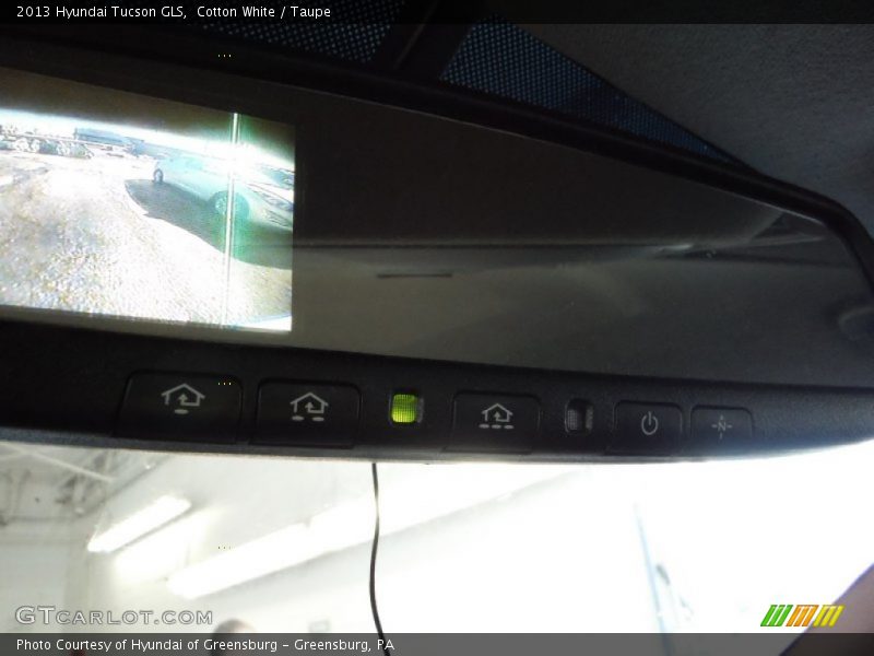 Cotton White / Taupe 2013 Hyundai Tucson GLS