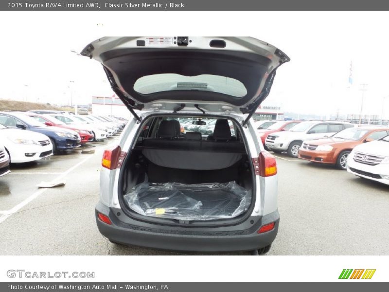 Classic Silver Metallic / Black 2015 Toyota RAV4 Limited AWD