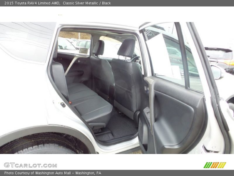 Classic Silver Metallic / Black 2015 Toyota RAV4 Limited AWD