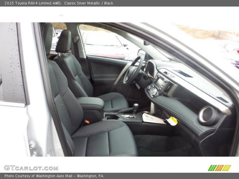Classic Silver Metallic / Black 2015 Toyota RAV4 Limited AWD