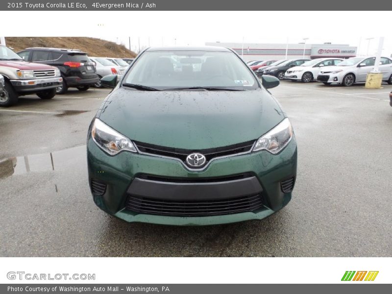 4Evergreen Mica / Ash 2015 Toyota Corolla LE Eco