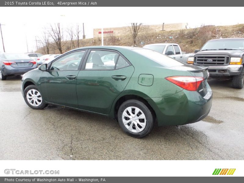 4Evergreen Mica / Ash 2015 Toyota Corolla LE Eco