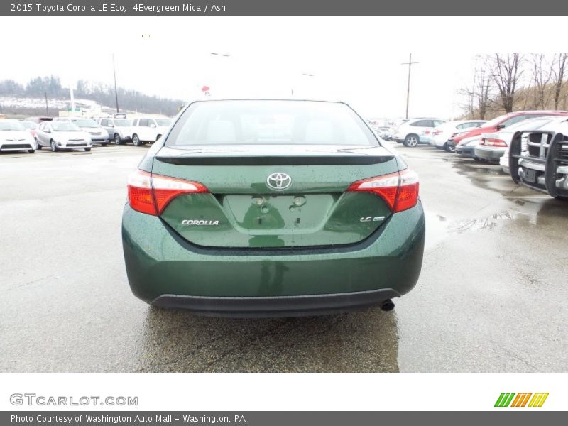 4Evergreen Mica / Ash 2015 Toyota Corolla LE Eco