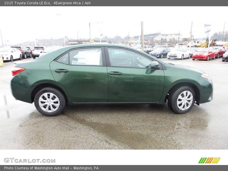 4Evergreen Mica / Ash 2015 Toyota Corolla LE Eco