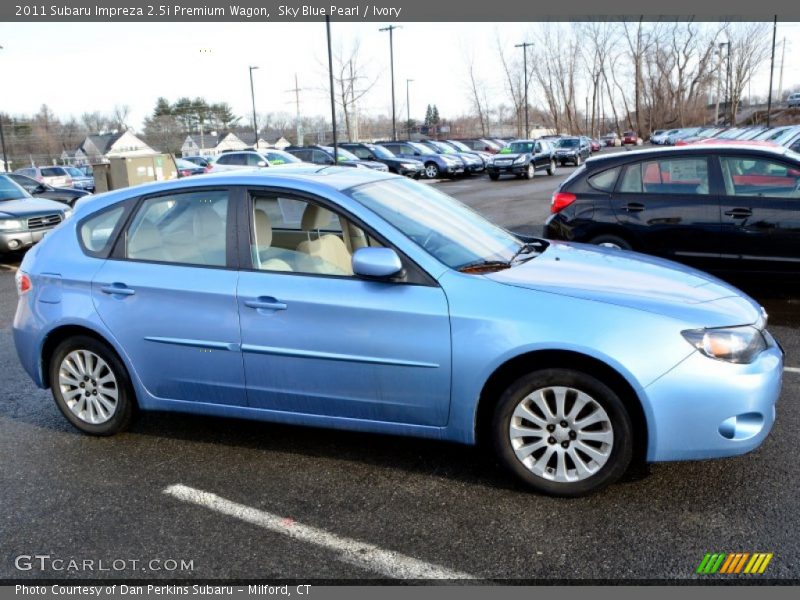  2011 Impreza 2.5i Premium Wagon Sky Blue Pearl