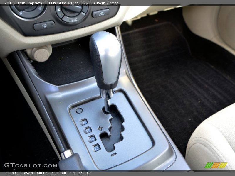 Sky Blue Pearl / Ivory 2011 Subaru Impreza 2.5i Premium Wagon