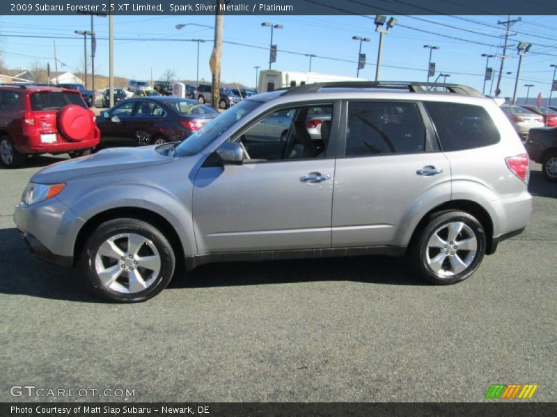 Spark Silver Metallic / Platinum 2009 Subaru Forester 2.5 XT Limited