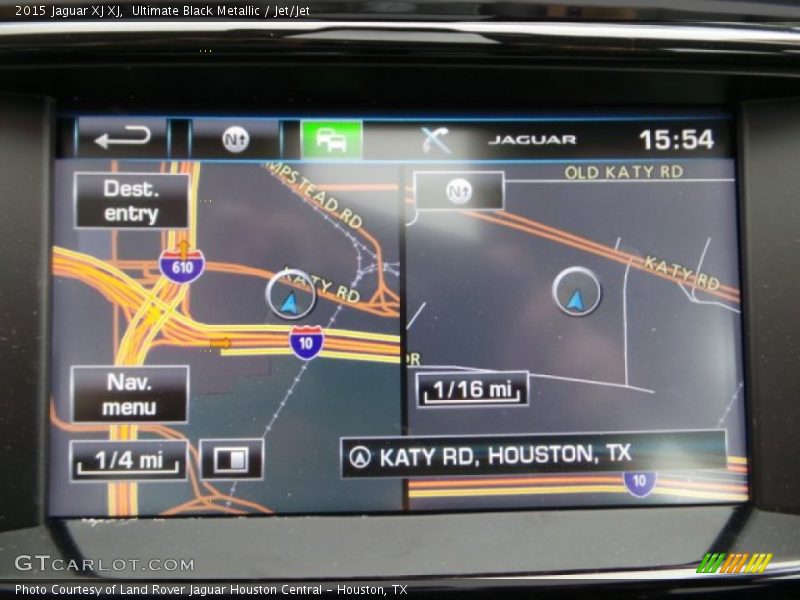 Navigation of 2015 XJ XJ
