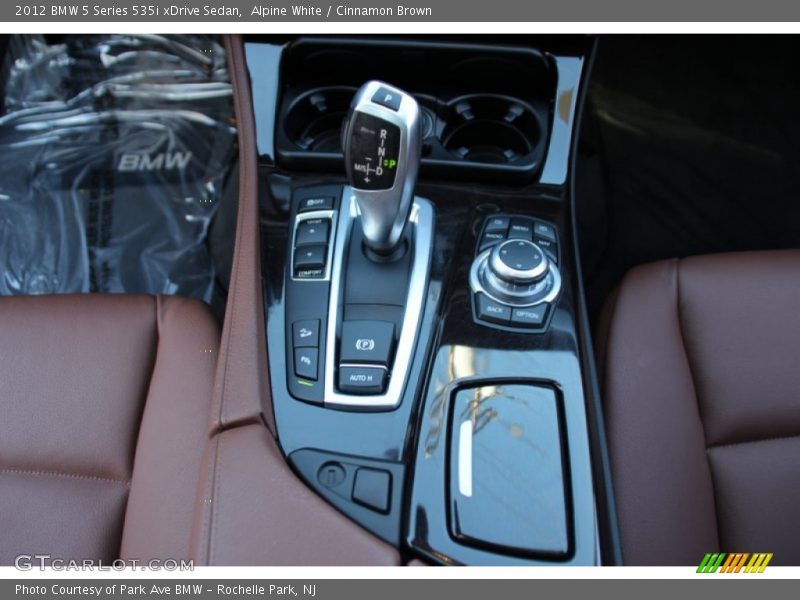 Alpine White / Cinnamon Brown 2012 BMW 5 Series 535i xDrive Sedan