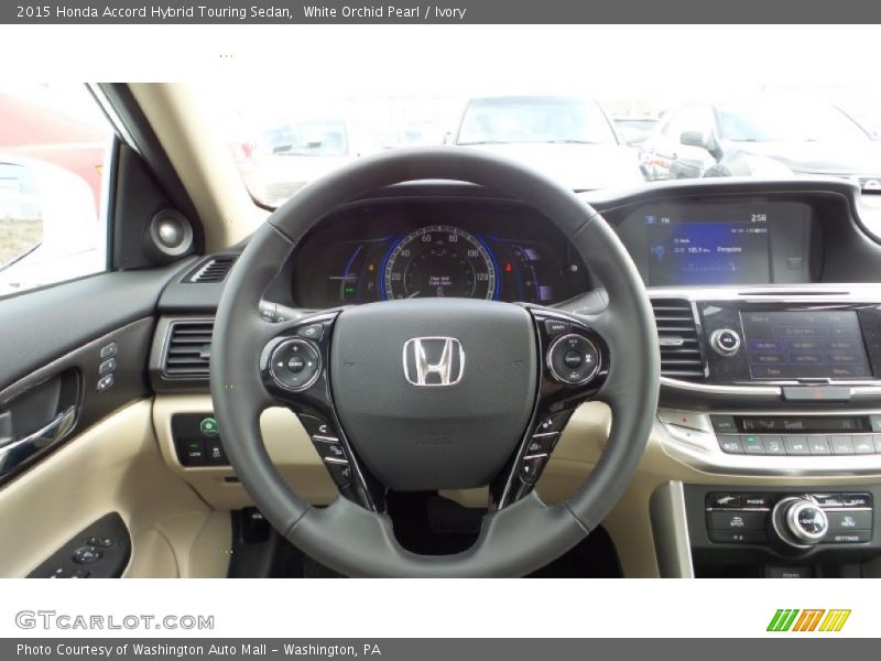  2015 Accord Hybrid Touring Sedan Steering Wheel