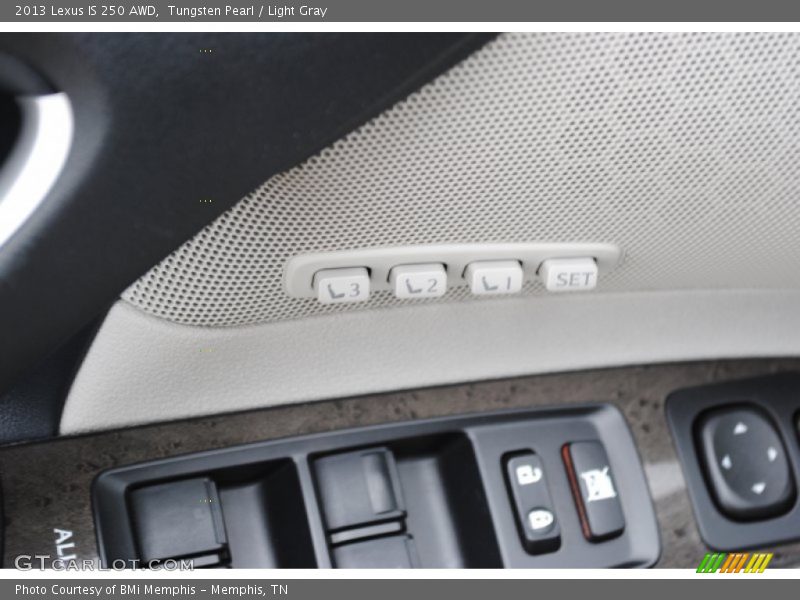 Tungsten Pearl / Light Gray 2013 Lexus IS 250 AWD