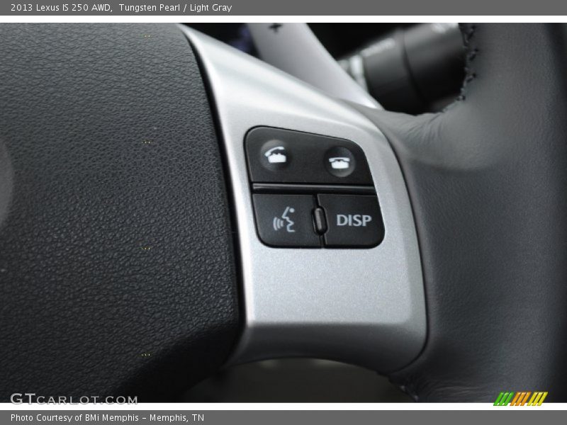 Tungsten Pearl / Light Gray 2013 Lexus IS 250 AWD