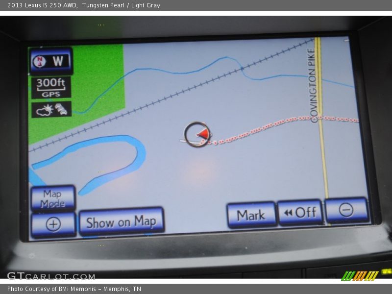 Tungsten Pearl / Light Gray 2013 Lexus IS 250 AWD