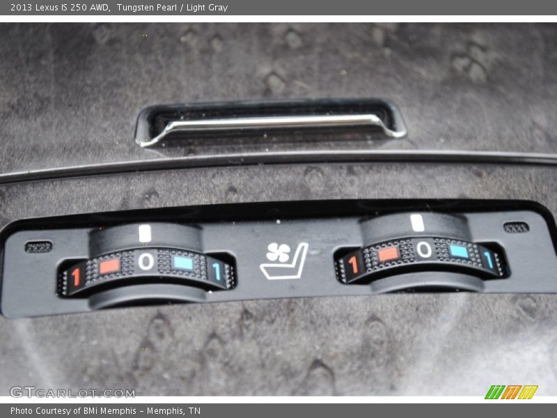 Tungsten Pearl / Light Gray 2013 Lexus IS 250 AWD