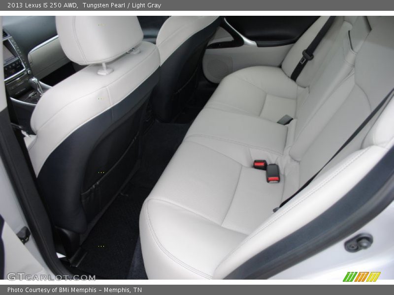 Tungsten Pearl / Light Gray 2013 Lexus IS 250 AWD