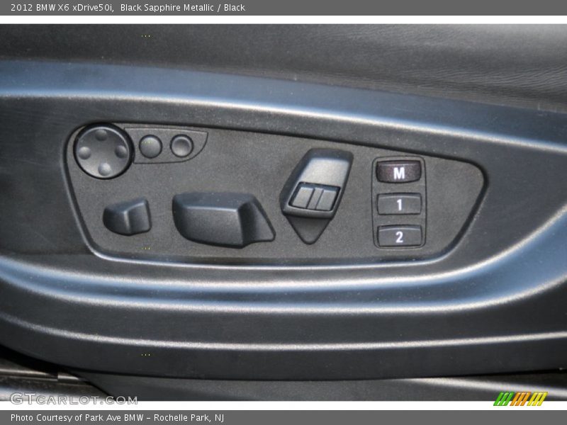 Black Sapphire Metallic / Black 2012 BMW X6 xDrive50i