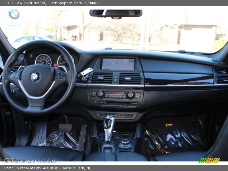 Black Sapphire Metallic / Black 2012 BMW X6 xDrive50i
