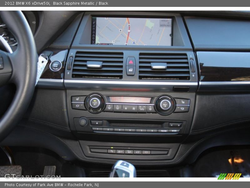 Black Sapphire Metallic / Black 2012 BMW X6 xDrive50i