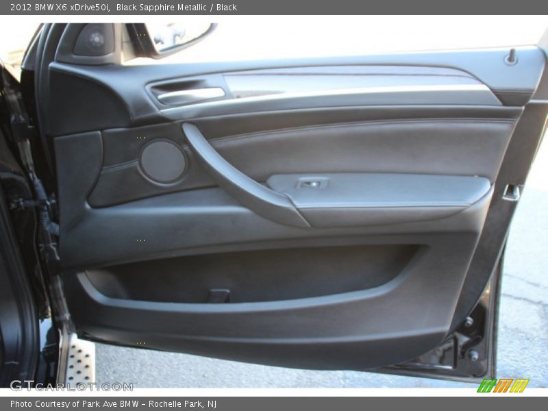 Black Sapphire Metallic / Black 2012 BMW X6 xDrive50i