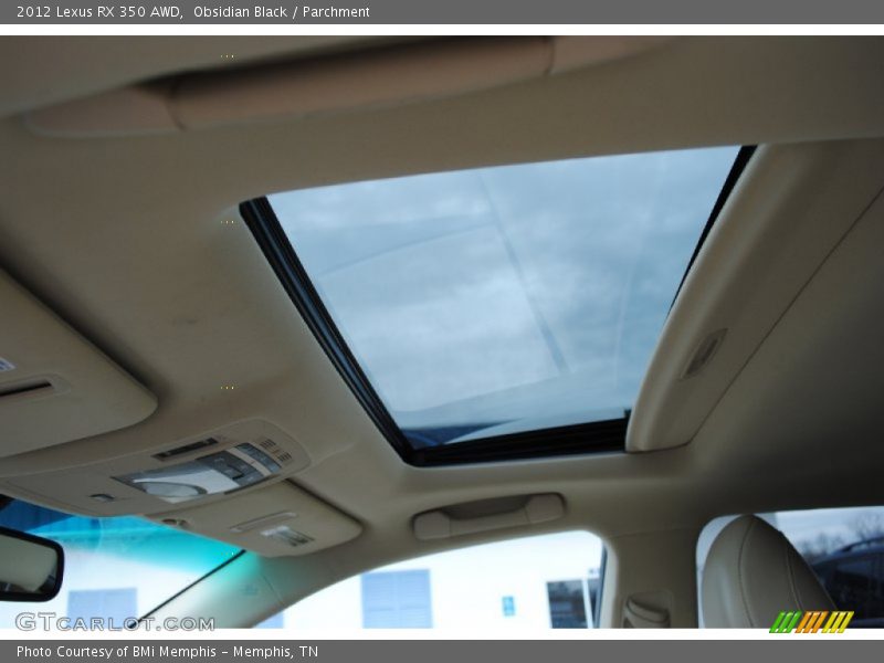 Obsidian Black / Parchment 2012 Lexus RX 350 AWD