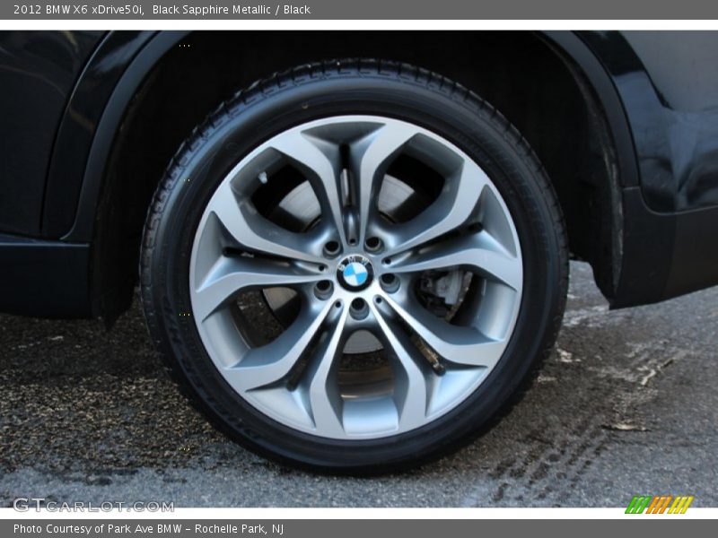 Black Sapphire Metallic / Black 2012 BMW X6 xDrive50i