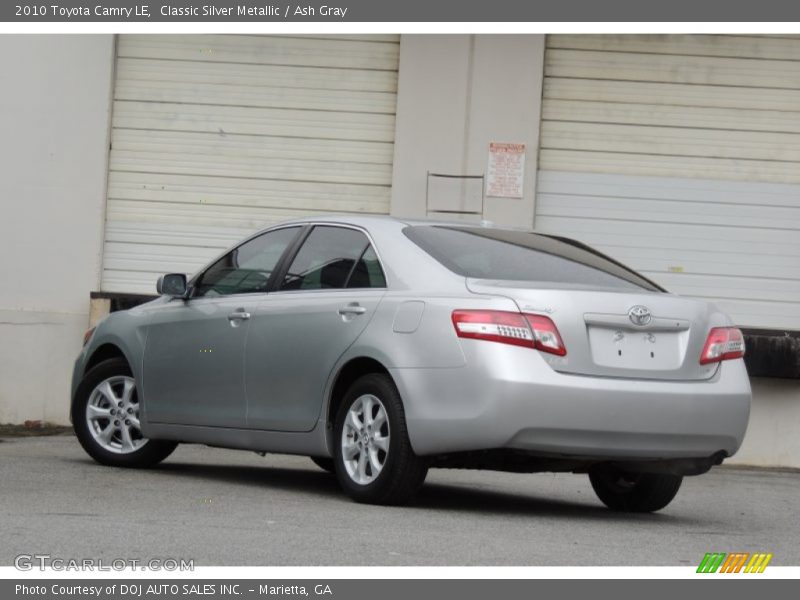 Classic Silver Metallic / Ash Gray 2010 Toyota Camry LE