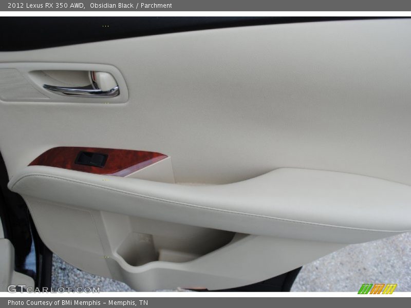 Obsidian Black / Parchment 2012 Lexus RX 350 AWD
