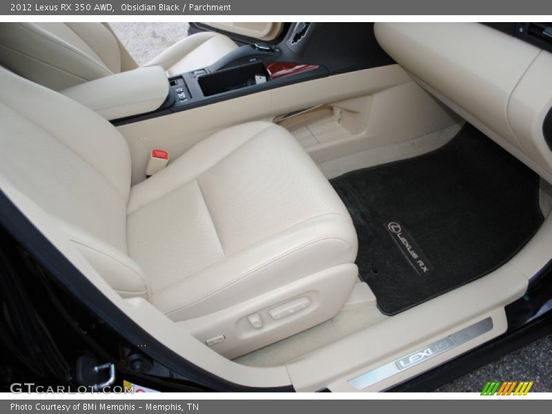 Obsidian Black / Parchment 2012 Lexus RX 350 AWD