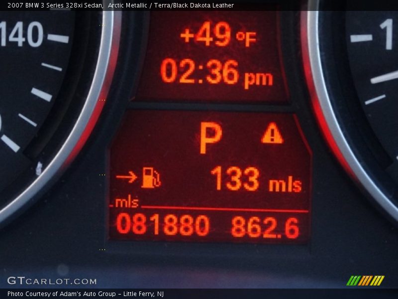 Arctic Metallic / Terra/Black Dakota Leather 2007 BMW 3 Series 328xi Sedan