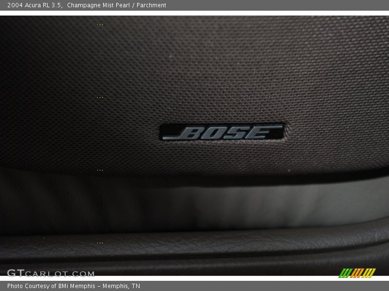 Champagne Mist Pearl / Parchment 2004 Acura RL 3.5