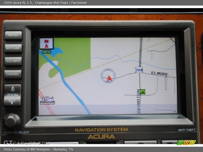Navigation of 2004 RL 3.5