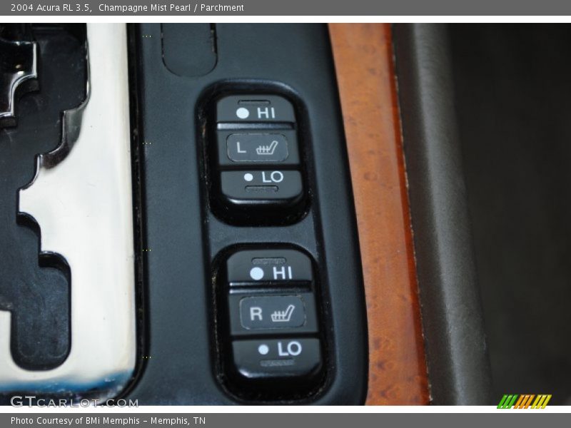 Controls of 2004 RL 3.5